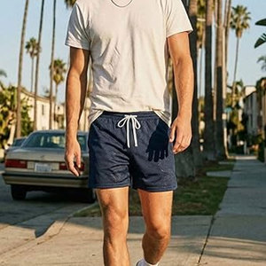 Pantalones Cortos Deportivos de Malla para Hombre, Duraderos y Ligeros, Ideales para Entrenamiento y Uso Diario Informal de Verano - Product Image 2