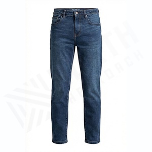 Fabricante de Jeans de Mezclilla Ajustados a la Moda, Ofrece Ropa de Alta Calidad a Compradores Globales, Pantalones de Estilo Urbano, Color Personalizado - Product Image 1