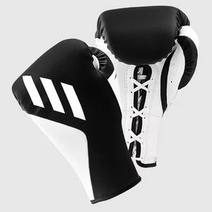 2025 Custom Color High Quality Leather Boxing <b>Gloves</b> Sport Safety Logo Print Laced Wrist Feature Best New Product <b>Hand</b> Grips - Product Image 4