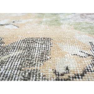 พรมขนสัตว์ลายดอกไม้สไตล์วินเทจ สีเบจ-น้ำตาล ทอมือ สำหรับบ้าน ห้องนั่งเล่น ห้องโถง ทางเข้าบ้าน ห้องนอน-Pae-2100 รูปทรงสี่เหลี่ยมผืนผ้า - Product Image 3