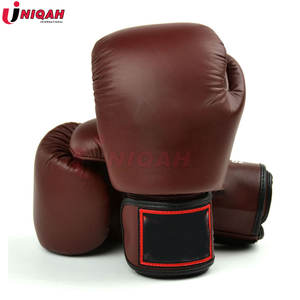 OEM ถุงมือชกมวยหนังวัวแท้8ออนซ์12ออนซ์ใส่สบายสายรัดข้อมือแบบปรับได้กันลื่น - Product Image 2