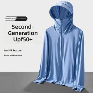 Nouvelle Veste de Protection Solaire en Soie Glacée pour l'Extérieur Modèle 2026 - <span class=keywords><strong>Manteau</strong></span> Léger et Respirant Anti-UV pour Hommes et Femmes - Product Image 1