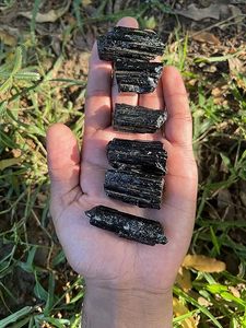 Natural Black Tourmaline Rough Stone Bulk Wholesale - Healing <b>Crystal</b> <b>Raw</b> Mineral - Product Image 6