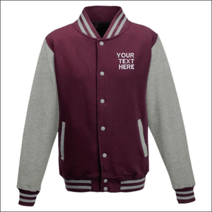OEM de alta calidad parche bordado hombres Universidad personalizado béisbol bombardero Letterman Crop cuero manga más tamaño Varsity chaqueta - Product Image 5