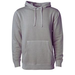 Jersey clásico de algodón 100% de peso medio para hombre, jersey con capucha, lavado Vintage, bordado, sensación suave, informal, ajuste relajado, conjunto teñido con pigmento - Product Image 3