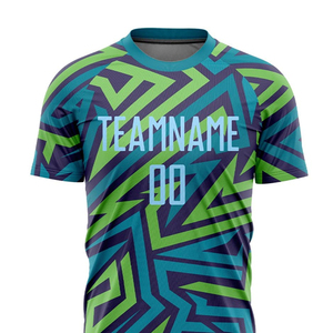 Uniforme de fútbol para hombre, ropa deportiva de entrenamiento transpirable, Jersey y pantalones cortos de fútbol, diseño personalizado, novedad - Product Image 4