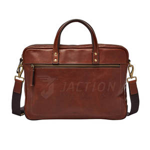 Mochilas para ordenador portátil de cuero impermeables de Color sólido de diseño personalizado de alta calidad, bolsas para ordenador portátil al por mayor de la mejor calidad - Product Image 1