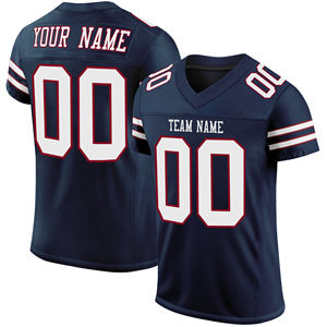 Custom Sublimation American <b>Football</b> Uniform Jersey Wholesale Best Top Teams Plus Size Options Breathable - Product Image 2