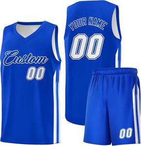 Uniformes de Baloncesto Personalizados de Poliéster Transpirable con Estampado, Conjuntos de Camiseta y Pantalones Cortos OEM 2025, Venta al por Mayor, Secado Rápido, Sublimados - Product Image 5