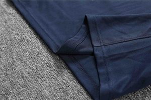 ชุดฟุตบอลผู้ใหญ่ ชุดยูนิฟอร์ม ชุดวอร์ม ออกแบบเองได้ สไตล์ลำลอง ผ้าฝ้าย 100% ระบายอากาศ แห้งเร็ว สีพื้น/ลายพิมพ์ - Product Image 3