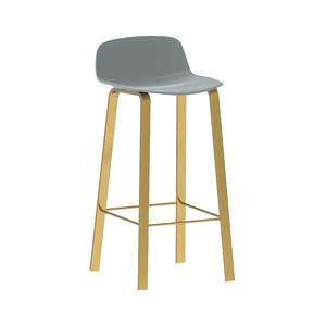 Modern Style Gold Plated Wicker Bar Stools American Height Counter Restaurant <b>Chair</b> for Home <b>Kitchen</b> Latest Design Entry Bedroom - Product Image 1