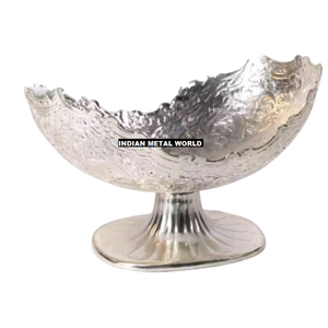 Bol de table en métal antique moderne écologique pour les fêtes d'anniversaire de mariage à la maison autres occasions accent de chocolat à bas prix - Product Image 6