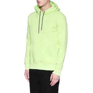 Sweat-shirts et pulls à capuche en polaire unie pour hommes, en coton mélangé French Terry pour l'hiver, avec logo personnalisé - Product Image 5