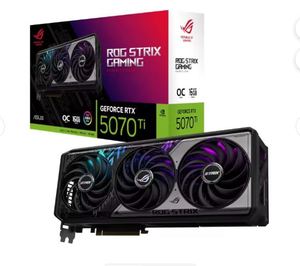 การ์ดจอ HOT SALES R0G Str1x GeF0rce RTXS 5070 T1 0C Ed1t10n 16GB GDDR7 สำหรับอุตสาหกรรม พลาสติก DIY OEM รับประกัน 3 ปี PCIe 5.0 - Product Image 1