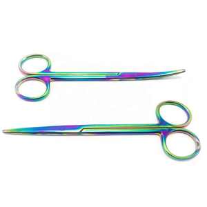 Tijeras Quirúrgicas Médicas de Calidad Alemana, Multicolores, Metzenbaum, Punta Roma, Fuente de Alimentación Manual por SurgiRight instruments - Product Image 6