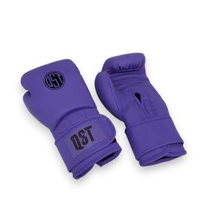 QST Gants de boxe en cuir de haute qualité Logo personnalisé Design Unisexe Couleurs décentes pour la formation de sac de boxe Kickboxing - Product Image 1