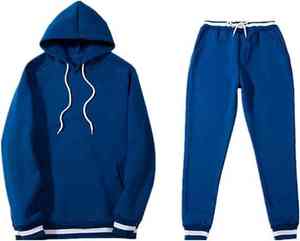 Survêtement pour hommes dernière conception 100% coton et polyester ensembles de sport OEM vêtements de sport pour la course et la gym - Product Image 1