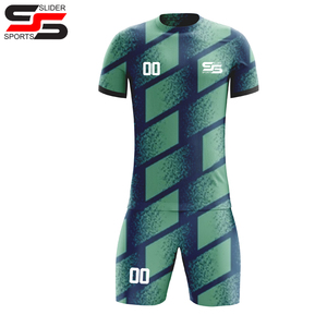 Camiseta de fútbol personalizada con sublimación completa de alta calidad, conjunto de uniforme deportivo impreso, kits de fútbol para equipos, conjunto completo de fútbol - Product Image 5