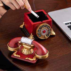 Nouvel arrivage de cendrier en résine époxy et bois de forme carrée au design moderne avec logo de couleur personnalisé portable pour l'intérieur et l'extérieur - Product Image 3