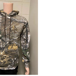 Sudadera con Capucha de Camuflaje Digital Personalizada al por Mayor con Logotipo, Informal, de Manga Larga, Corte Regular, Cómoda, Unisex, Tallas Grandes - Product Image 3