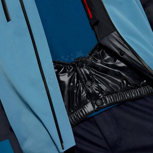 Chaqueta de Esquí con Capucha para Exteriores, Logotipo Frontal, Ecológica, Transpirable, Impermeable, Resistente al Frío, para Aventuras Invernales en la Nieve - Product Image 6
