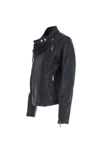 Chaqueta de Cuero de Invierno con Cremallera Completa Personalizada para Hombre, Estilo Urbano, Transpirable y Ecológica - Product Image 6