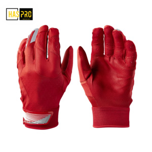 Gants de frappe de baseball et de softball en cuir durable et uni personnalisables antidérapants pour hommes et femmes Sports de plein air quatre saisons - Product Image 1