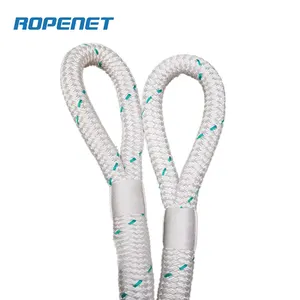 Ropenet nhóm mắt ghép đôi bện Polyester Cáp kéo dây