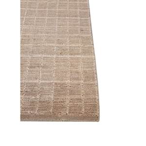Alfombra de Lana Tejida a Mano Saga, Beige Marrón a Rayas, Rectangular Grande, Alfombra de Yute para Pasillo, Alfombra Suave Hecha a Mano para el Hogar -Hwl-163 - Product Image 4
