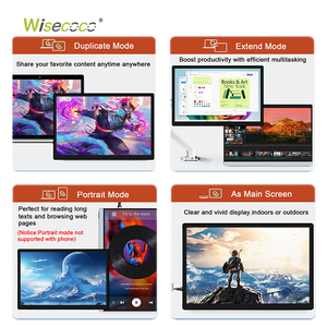 Écran portable Wisecoco 10,5 pouces 2,5K AMOLED IPS tactile, écran OLED 2560x1600 pour Raspberry Pi, ordinateur portable, PC - Product Image 6