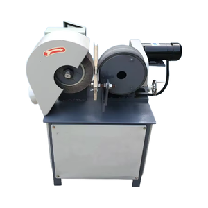 Rectifieuse de bureau Machine de polissage automatique <span class=keywords><strong>Ponceuse</strong></span> à bande coudée Équipement de meulage de tuyaux cylindriques et carrés - Product Image 1
