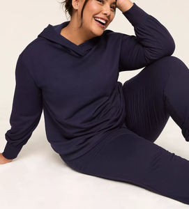 Ensemble de sweat à capuche grande taille en molleton de coton de haute qualité pour femmes ensemble de pantalons de survêtement et de sweat à capuche imprimés lavés à l'acide du Bangladesh - Product Image 3