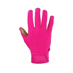 Gants de baseball en cuir personnalisés de haute qualité avec protection complète des doigts, gants de softball confortables pour l'entraînement des hommes - Product Image 3