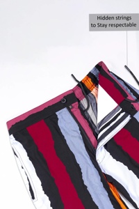 Pantalones Cortos Elásticos Personalizados al por Mayor para Hombre, Ropa Casual de la Más Alta Calidad con Diseño Sublimado, Secado Rápido, Poliéster/Algodón - Product Image 5