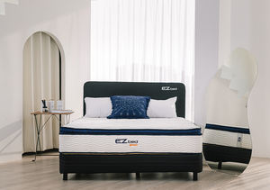 Colchón Antideslizante Personalizable al por Mayor de Ezbed Plush Indonesia, Espuma Viscoelástica de Alta Densidad con Resortes y Garantía - Product Image 2