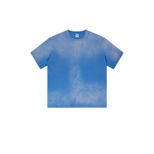 T-shirt décontracté à manches courtes et col en O pour homme avec impression numérique de 220 grammes - Product Image 4