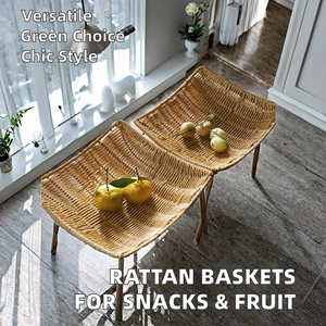 Cestas de Almacenamiento Tejidas de Vietnam 2026 al Mejor Precio, para Servir Alimentos en Cocina, Hotel, Restaurante, Bandeja para Frutos Secos, Aperitivos Fritos, Estilo Vintage - Product Image 3