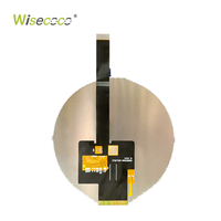 Écran LCD rond IPS FHD 1080x1080 de 5 pouces, 1080P, 400 nits, luminosité réglable, affichage TFT-LCD circulaire MIPI avec carte de contrôle