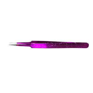 Pince à épiler professionnelle de luxe à pointe fine en acier inoxydable, haute qualité, couleur et taille personnalisables, marque privée, quantité en gros - Product Image 5