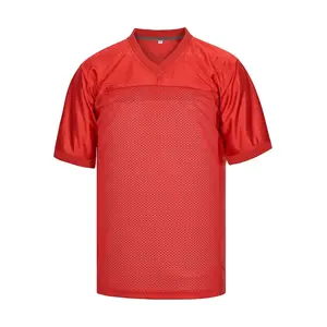 Toptan popüler tasarım özel yüceltilmiş yüksek kalite futbol forması formalar amerikan futbolu Jersey
