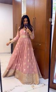 Vestido DE BODA diseñador Georgette-Pent Dupatta - Product Image 4