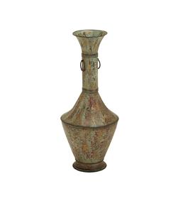 Vase à fleurs en métal antique de qualité supérieure en gros fait à la main doré finition polie élégant décor côtier pour mariages spécial - Product Image 4