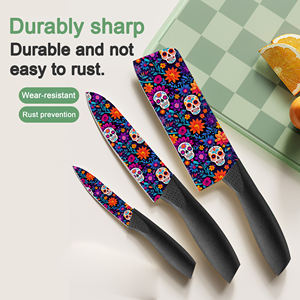 Cuchillo de Chef de Cerámica de Alta Calidad, Juego de 3 Cuchillos de Cocina con Mango de Plástico Resistente, para Acampar al Aire Libre, Gran Venta - Product Image 6