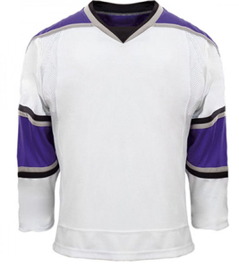 Nueva Camiseta de Hockey sobre Hielo para Hombre, Logotipo Personalizado, Nombre del Equipo Impreso en la Parte Delantera, Servicio OEM, 100% Poliéster, Impresión Digital, Venta al por Mayor - Product Image 1