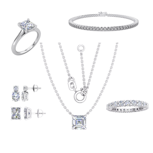 ¡Anillo de mujer de oro blanco VS de alta calidad del proveedor de la India con 10K EF Clarity Lab Grown Diamond ¡Excelente valor! - Product Image 4