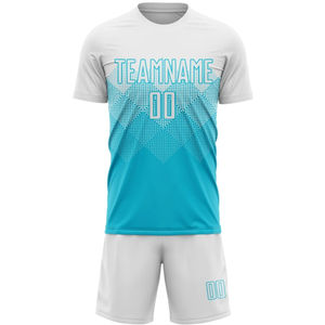 Maillot de football personnalisé avec nom – Vêtements de football professionnels, service OEM, respirant, séchage rapide, écologique, short pour équipes de club - Product Image 4