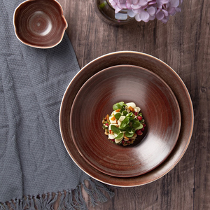 Sứ sang trọng tấm bán buôn khách sạn Bộ đồ ăn nhà máy bán buôn sứ tấm cho nhà hàng khách sạn phục vụ tấm - Product Image 2