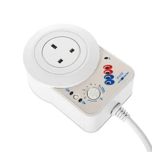 British Type Household AC 220V adjustable voltage protector under over power protection and wiring type voltage protector