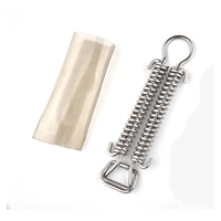 Haute qualité Double manchon à ressort en acier inoxydable Portable résistant aux UV Durable piscine couverture de sécurité accessoires