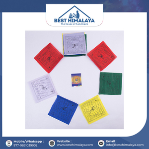 2023มาใหม่พุทธสวดมนต์ธงทิเบตพุทธศาสนาธงสวดมนต์ทำในประเทศเนปาลในราคาที่ดีที่สุด - Product Image 6